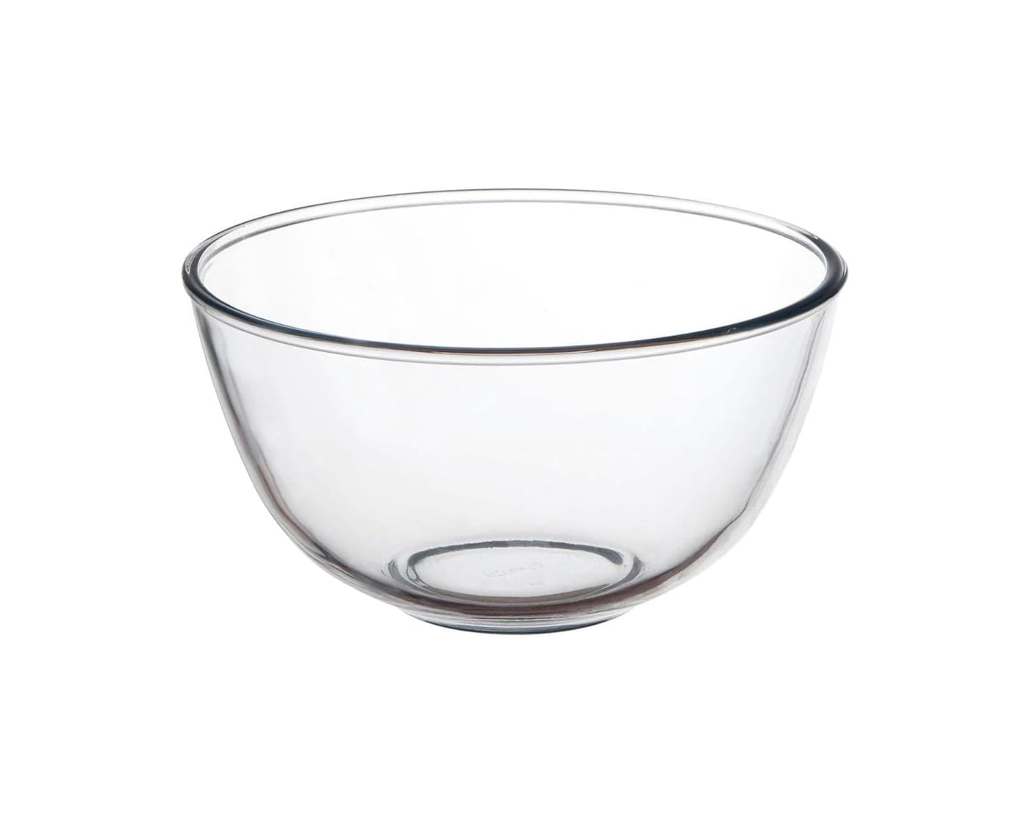 Pyrex Bowl 0.5 Litre / 500 ml, Clear, 144(Ø) mm - Dishwasher, Microwave, Freezer, Refrigerator & Conventional Oven Safe - Toughened Glass, Professional & Home Use, P582