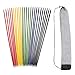 Jumbo Pick Up Sticks Classic Wooden Game, Outdoor or Indoor Fun Strategy and Coordination Game for Adults and Kids by Hey! Play! Multicolor, 32 X 3 X 5