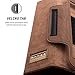 Snugg iPad 2 Case - Smart Cover with Kick Stand (Distressed Brown Leather) for Apple iPad 2