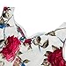 Dreaweet Vintage Floral Sleeveless Women's Cocktail Party Retro Swing A-Line Dress