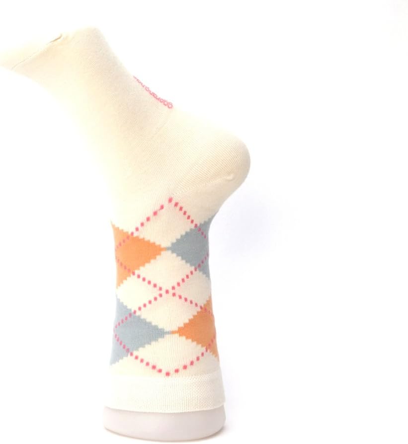 GGorangNae - Argyle - Women's Premium Ankle Socks
