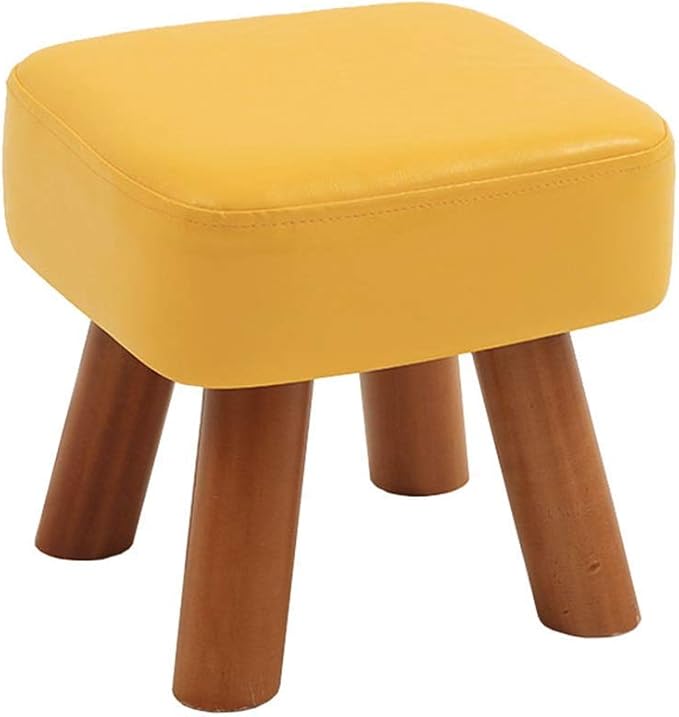 CAMPERS Novedad Taburetes para el hogar, reposapiés de Madera Maciza, 4