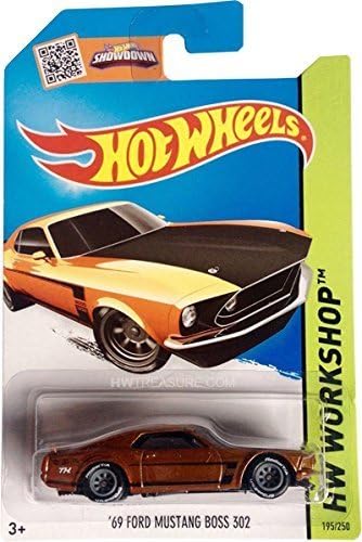 2015 Hot Wheels Super Treasure Hunt Hw Workshop 69 Ford Mustang Boss 302