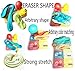 Erasers，Kneaded Rubber Eraser，Reusable and Non-Drying，12 Pack Large Size，Average 4 Colors