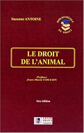 Le  droit de l'animal