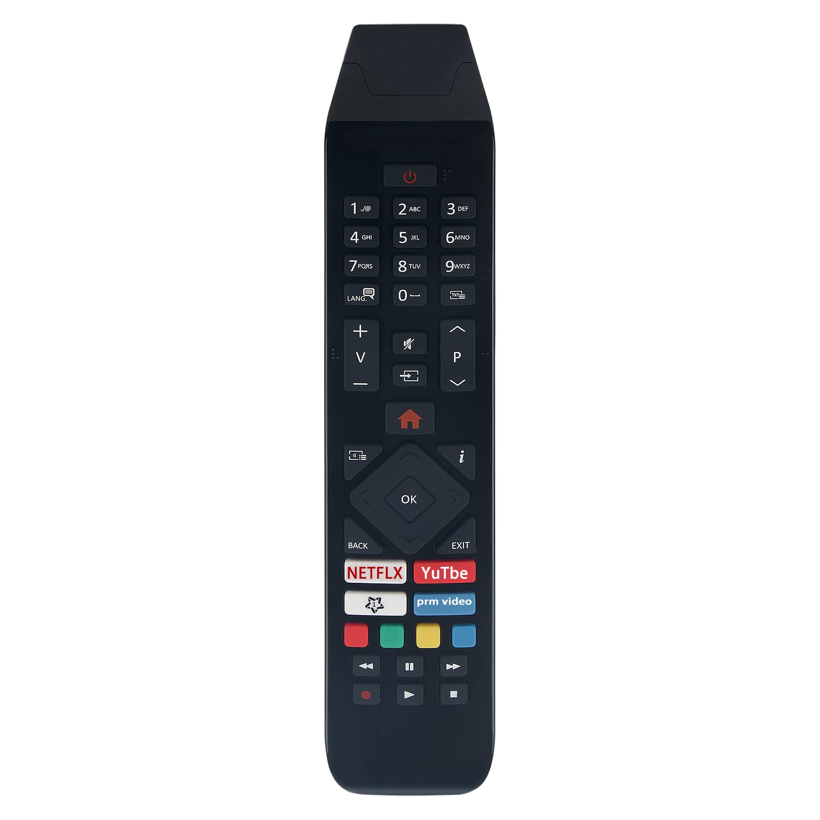 VINABTY RC43140P Replacement Remote Control Fit for Hitachi TV 65HL8000 65HL7000 55HL9000G 55HL8000K 55HL8000 55HL7000 55HK6500 55HK6000 49HL8000 49HL7000 49HK6500 49HK6000 49HE4000 43HL8000K