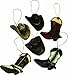 Rivers Edge Products Antique Fishing Lure Christmas Ornaments, Rustic Wood Lure Christmas Tree Decorations, 3 Inch Assortment Set for Fisherman or Fishing Lover