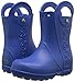 Crocs Kids' Handle It Rain Boot, Sea Blue, 12 M US Little Kids