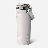 BrüMate MultiShaker Blender Shaker Bottle | 100% Leakproof Insulated Stainless Steel | Pre Workout and Protein Shaker Bottle for the Gym | 25oz (Dune)