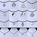 Pusheng Retro Yin Yang Choker Pendant Necklace for Mother's Day,Birthday Day