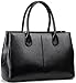 Heshe Women’s Fashion Top Tote Handle Shoulder Crossbody Bag Vintage Handbag Purse (Black08)