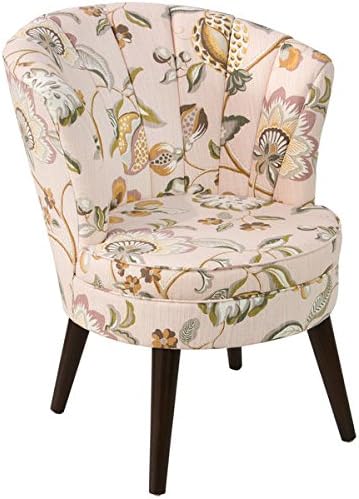 angelo:HOME Channel Seam Tub Chair in Sweet Nothings Rose