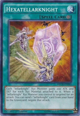Yu-Gi-Oh! - Hexatellarknight (NECH-EN063) - The New Challengers - 1st Edition - Common