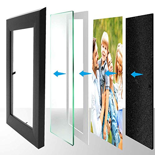 Memory Island Simple 8x10 Picture Frames with 5x7 Mat,4 Pack Gallery