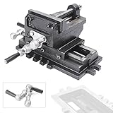 Mallofusa 4" Cross Slide Drill Press Vise X-Y Metal