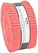 Kona Cotton Solids Pink Flamingo Roll Up 40 2.5-inch Strips Jelly Roll Robert Kaufman RU-628-40