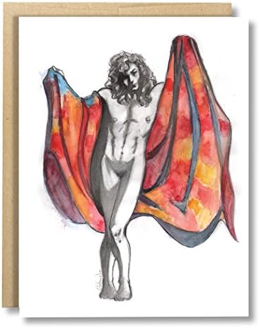 Buffalo Bill Greeting Card by Violent Little Machine Shop