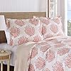 Laura-Ashley-Coral-Coast-Collection-Quilt-Set-Ultra-Soft-All-Season-Bedding-Reversible-Stylish-Coverlet-with-Matching-Shams-King Laura Ashley | Coral Coast Collection | Quilt Set-Ultra Soft All Season Bedding, Reversible Stylish Coverlet with…