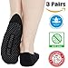 QING Yoga Socks for Women Non Skid Socks with Grips Barre Socks Pilates Socks for Women (3 pack)