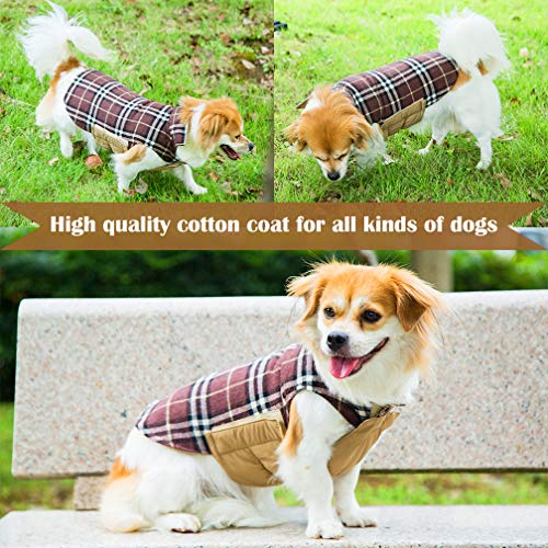Winter Dog Jacket for Cold Weather, Warm Dog Coats Waterproof Windproof