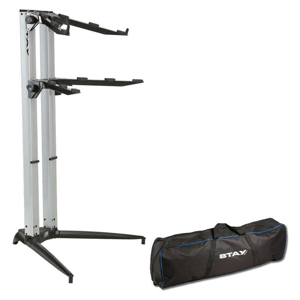 STAY - 2 Tier Piano Standing Stand - Silver