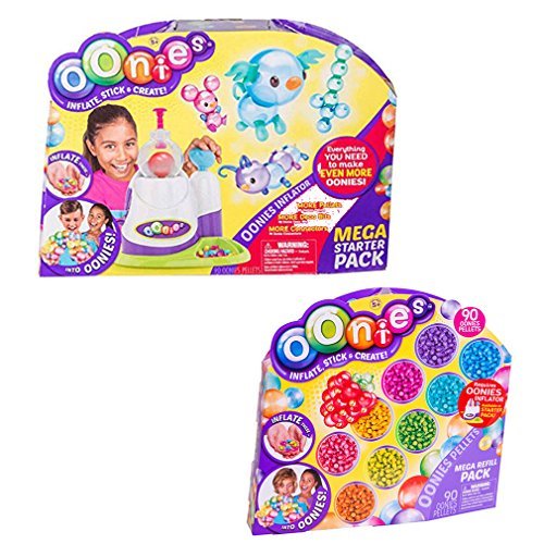 Oonies Mega Starter Pack, Bundle with Oonies Mega Refill Pack