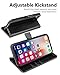OCASE Wallet Case Designed for iPhone 11 Pro Max Case [Card Slot] [Kickstand] [TPU Shockproof Interior Protective Case] Leather Flip Phone Cover for iPhone 11 Pro Max 6.5 inch 2019(Black)