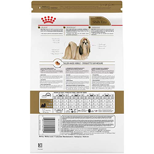 ROYAL CANIN BREED HEALTH NUTRITION SHIH TZU ADULT DRY DOG FOOD, 2.5 LB BAG