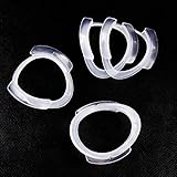 airgoesin Dental Orthodontic Intraoral Mouth Cheek Lip Retractor Openers Round, O Shape 4/pk