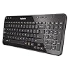 Logitech-K360-Compact-Wireless-Keyboard-for-Windows-24GHz-Wireless-with-USB-Unifying-Receiver-12-Programmable-F-Keys-Space-Saving-Design-3-Year-Battery-Life-PCLaptop-QWERTY-UK-Layout-Black Logitech K360 Compact Wireless Keyboard for Windows, 2.4GHz Wireless, USB Unifying Receiver, 12 F-Keys, 3-Year Battery…