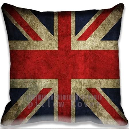 England Flag Pillow Case Diy Pillowcase Cotton And Polyester Throw