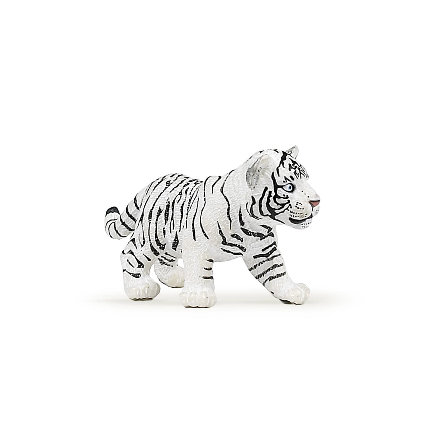 Papo White tiger cub, 2.4 x 6.6 x 3.3 cm