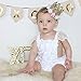 Baby Girls Lace Floral Cake Bodysuit Romper Jumpsuit Backless Sunsuit Outfits (3-6 Months, White)