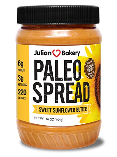 Paleo Spread Sweet Organic Sunflower Butter (Nut Free) w/Monk Fruit (1lbs)