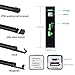 Inspection Camera, iksee WiFi Endoscope Snake Camera, 1200P HD Waterproof Borescope Camera with 8 LED Lights for iPhone, Android, Tablet, Windows & Mac OS Computer -16.4 ft(5M)