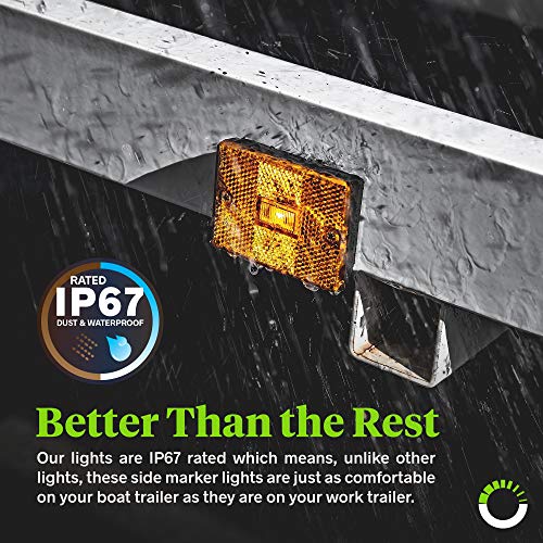 2 LED+Certified+Waterproof+Integrated+Reflector