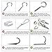 YQL Outdoor Lights Hanging Kit,Globe String Lights Suspension Kit,82ft Black Vinyl-Coated 304 Stainless Steel Cable,String Light Guide Wire,Turnbuckle Wire Rope Tension with Hooks