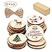 Natural Wood Slices Predrilled with Hole 30 PCS 2.75