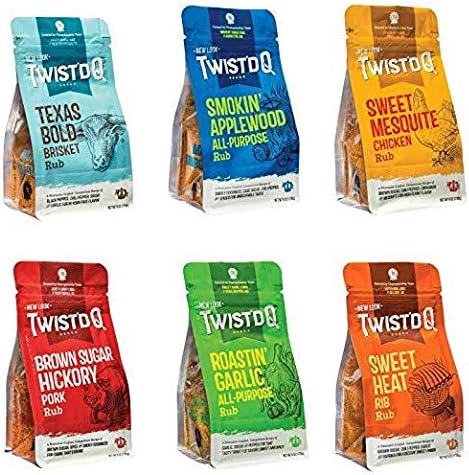 Twist D Q American Royal Championship Pitmaster Rub 6 Pack Gift
