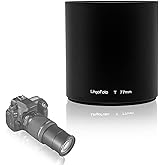 LingoFoto 77mmx78mmm Screw in Metal Lens Hood for Mirror Tele Reflex Camera Lens with 77mm Filter Thread Absorb Unnecessary Ambient Light