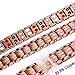 Mens 99.9% Pure Copper Bracelet Magnetic Therapy Health Wristband Jewelry Benefits 3500 Gauss Magnets for Women Arthritis Pain Relief