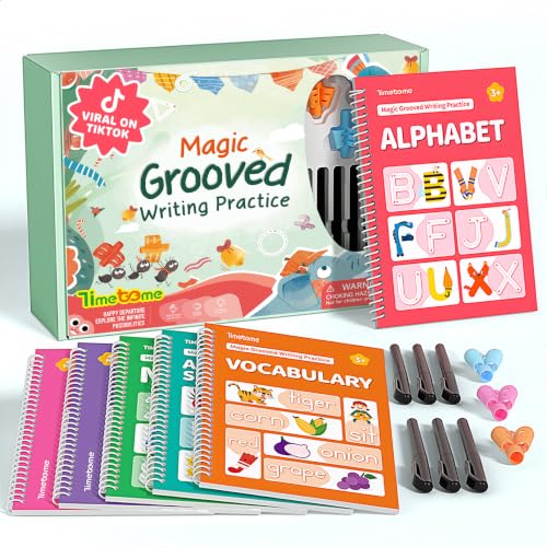 Timetome Magic Grooved Writing Practice Books