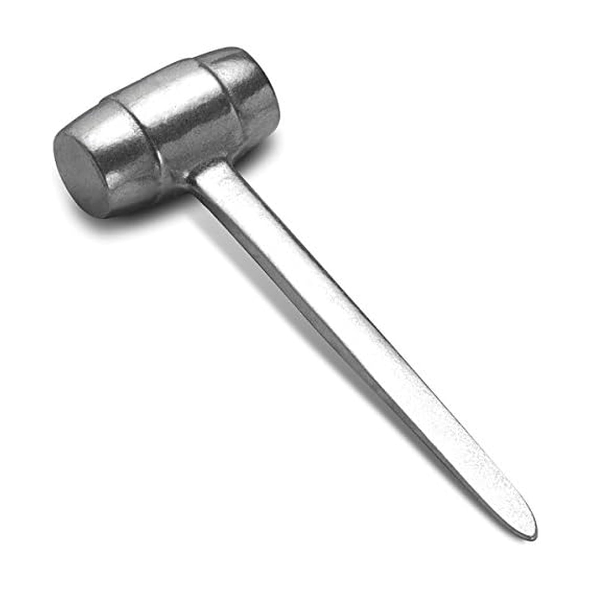 Wilton Armetale 242281 Crab Seafood Mallet, 2-1/4-Inch by 6-1/2-Inch, Aluminum, Metal, Silver