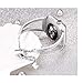 Secbolt Bling Bands Compatible with Apple Watch Band 42mm 44mm 45mm 46mm 49mm iWatch Series 10/9/Ultra/SE/8/7/6/5/4/3/2/1, Women Dressy Metal Jewelry Bracelet Stainless Steel, Silver