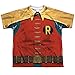 Batman Classic TV Series Retro Robin Costume Youth Front Print T-Shirt