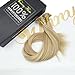Sunny Remy Blonde Mixed Hair Extensions Prebonded U Nail Tip Human Hair Extensions Straight Weave 18