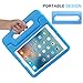 NEWSTYLE Kids Case for iPad 9.7 inch 2017/2018 Shockproof Stand Cover with Built-in Handle for Children for Apple New iPad 9.7-inch 2017 2018 (Blue)