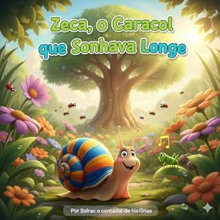 Livro Zeca, o Caracol que Sonhava Longe