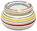 SouvNear Smokeless Ashtray with Lid Ceramic Moroccan Ashtray - 3 Cigarette Holder Slots 4.6