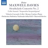 Maxwell Davies: Strathclyde Concerto No 2, Cello Sonata 